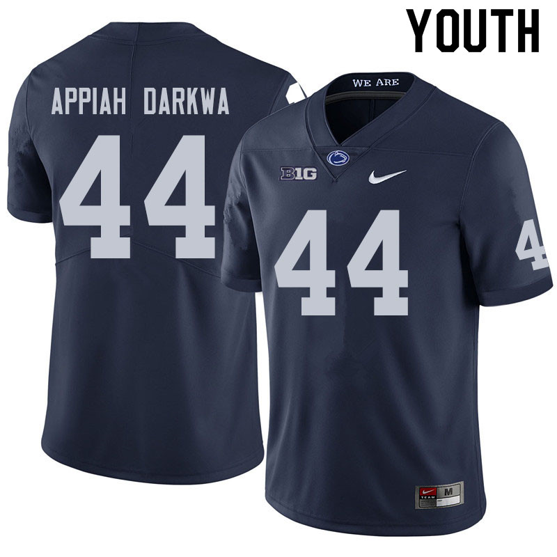 NCAA Nike Youth Penn State Nittany Lions Joseph Appiah Darkwa #44 College Football Authentic Navy Stitched Jersey GVG0698OE